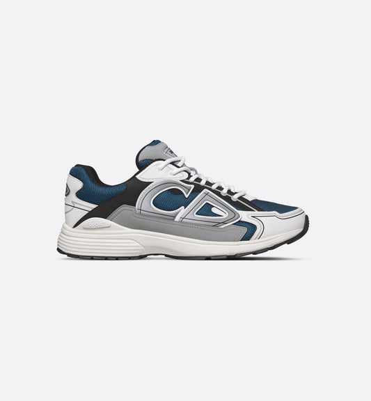 Dior B30 Sneakers Technical Fabric 'BLUE MESH WHITE GRAY AND BLACK'