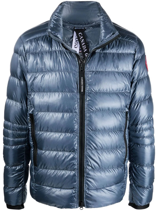 Canada Goose Crofton Quilted Recycled Nylon Hooded Jacket 'OZONE BLUE'