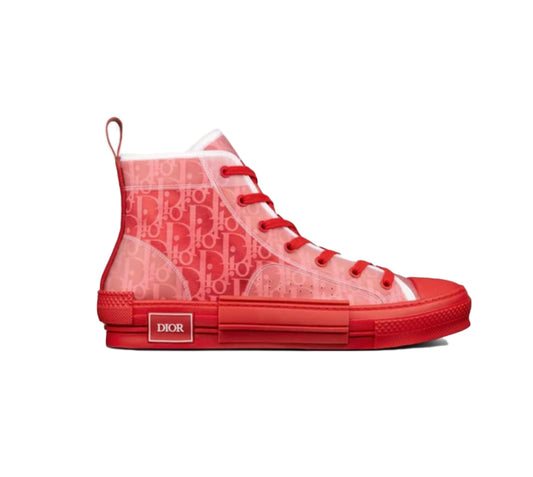 Dior B23 High Top Sneakers 'RED'