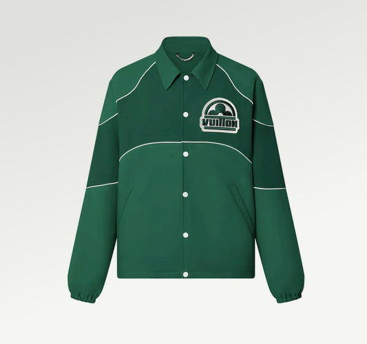 Louis Vuitton Cotton Coach Shirt 'BRIGHT GREEN'