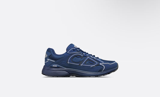 Dior B30 Sneakers Deep Mesh and Technical Fabric 'BLUE'