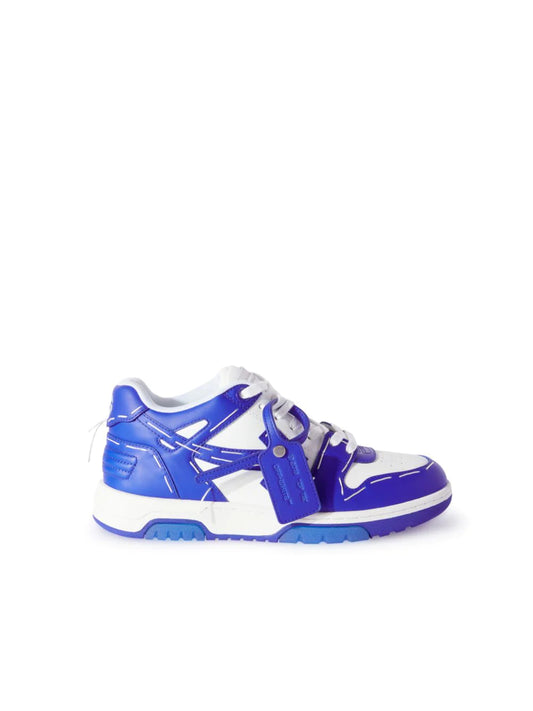OFF WHITE Out of Office Low Sartorial Stitching Sneakers ‘WHITE/BLUE’