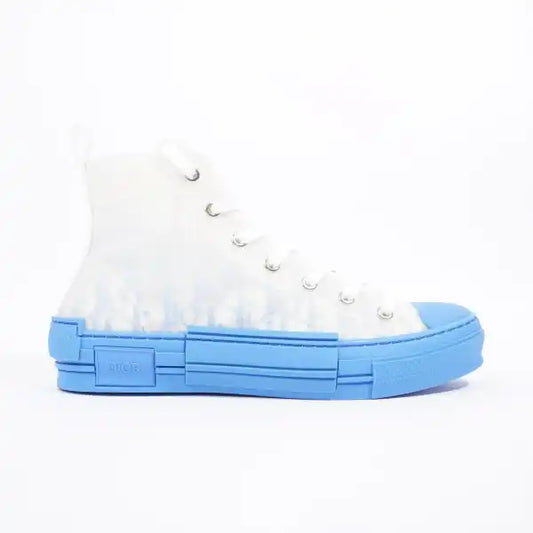 Dior B23 High Top Sneakers 'OBLIQUE - GRAIDENT BLUE'