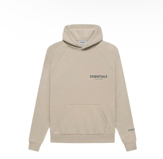 Fear Of God Essentials Core Collection Pullover Hoodie ‘STRING/TAN’