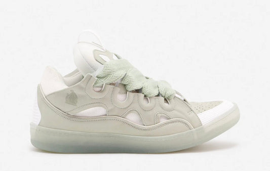 Lanvin Leather Curb Sneakers ‘SAGE’