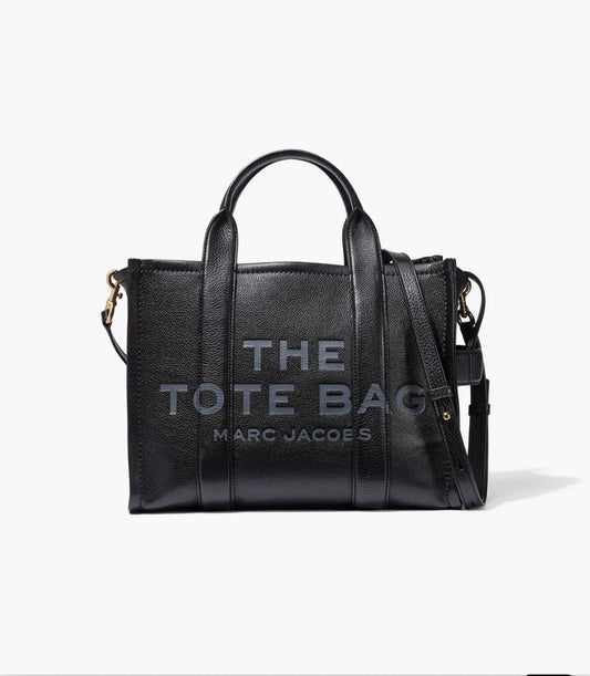 Marc Jacobs The Leather Tote Bag ‘BLACK’
