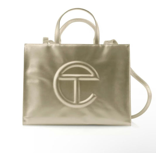 Telfar Shopping Bag ‘Gold’