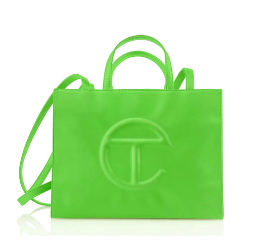 Telfar Shopping Bag ‘Highlighter Green’