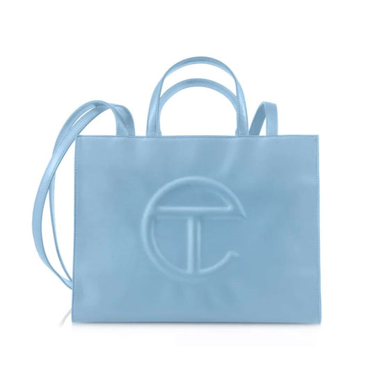 Telfar Shopping Bag ‘Pool Blue’